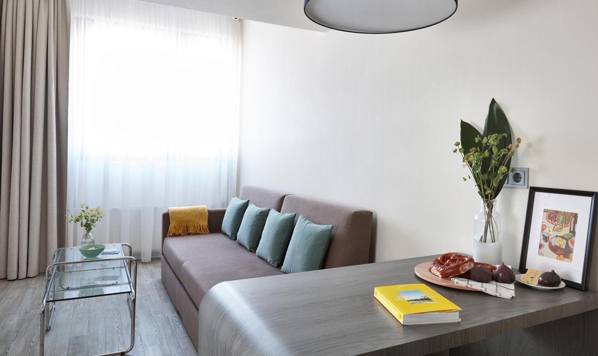 ลีฟวิง โฮเต็ล อัม ดอยท์เชน มิวเซียม Aparthotel มิวนิก ภายนอก รูปภาพ